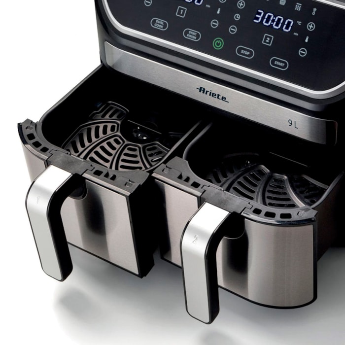 Fritadeira Air Fryer Dual 9L 1700W 11 Programas Ariete - 127V - Madel Home