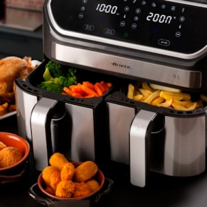 Fritadeira Air Fryer Dual 9L 2100W 11 Programas Ariete - 220V
