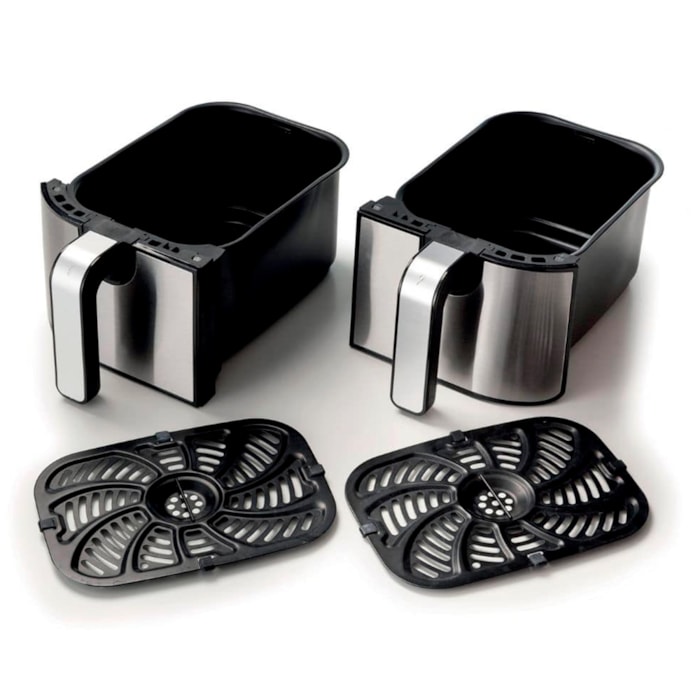 Fritadeira Air Fryer Dual 9L 2100W 11 Programas Ariete - 220V - Madel Home
