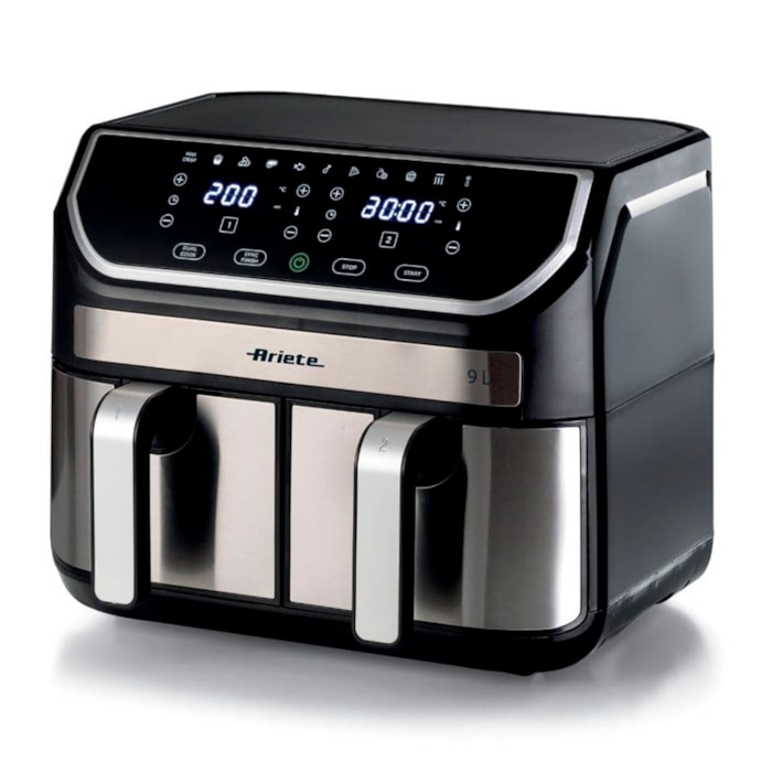 Fritadeira Air Fryer Dual 9L 2100W 11 Programas Ariete - 220V - Madel Home