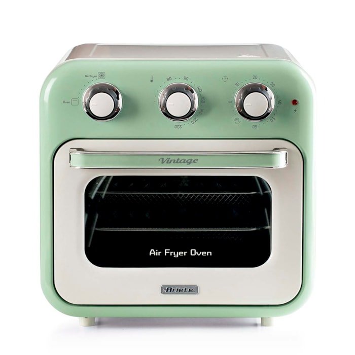 Fritadeira Air Fryer Oven Vintage 1200W 16L Verde Ariete - 220V - Madel Home