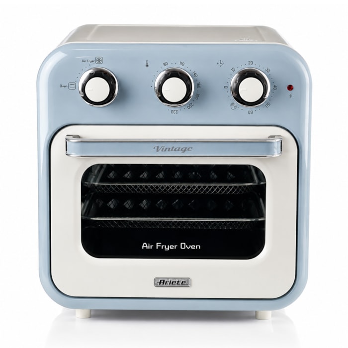 Fritadeira Air Fryer Oven Vintage Azul 1200W 16L Ariete - 220V - Madel Home