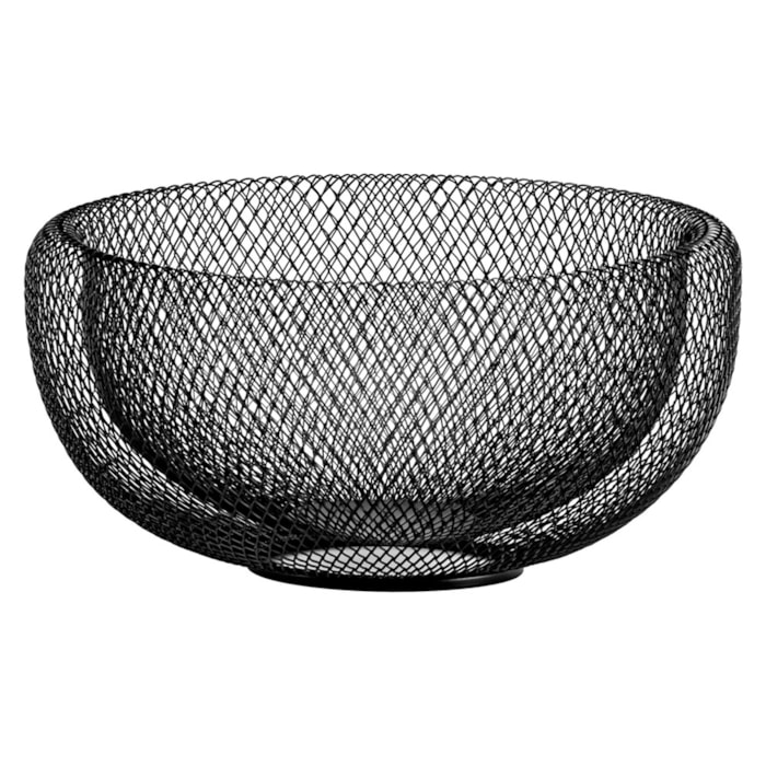 fruteira de Metal Preto - 29cm - Madel Home