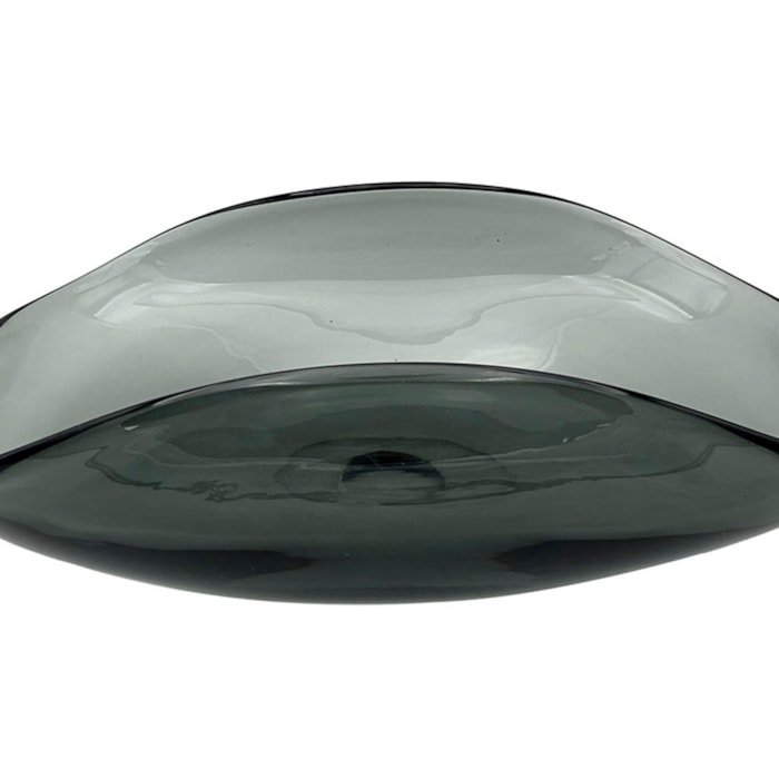 Fruteira de Vidro Fumê - 37cm - Madel Home