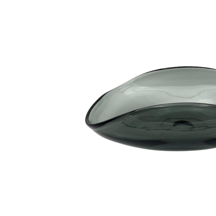 Fruteira de Vidro Fumê - 37cm - Madel Home