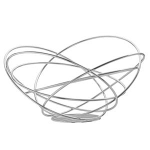 Fruteira Oval em Inox Grande Potenza Riva - 31cm