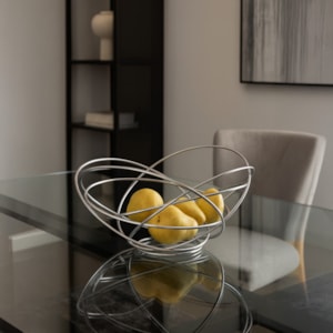 Fruteira Oval em Inox Grande Potenza Riva - 31cm