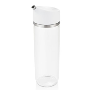 Garrafa de Azeite Vidro 355ml Oxo Transparente e Branco
