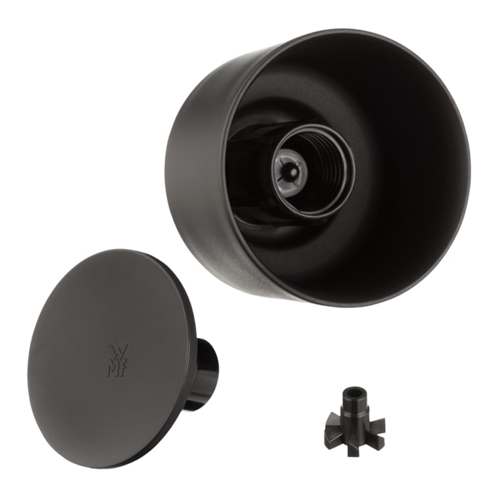 Garrafa Impulse Inox Prata e Preto WMF - 350ml - Madel Home