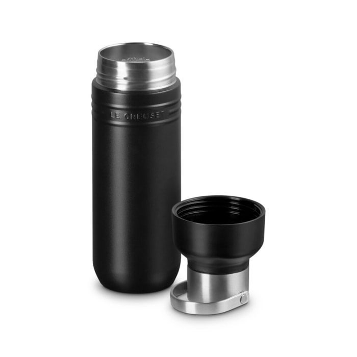 Garrafa Térmica Otg Matte Black Le Creuset - 1L - Madel Home