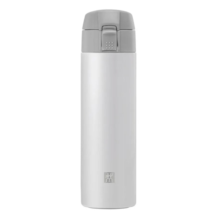 Garrafa Térmica para Viagem Zwilling Cinza e Branca - 450ml - Madel Home