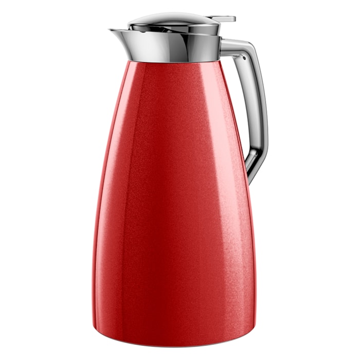 Garrafa Térmica Plaza Quick Tip Vermelho Emsa - 1L - Madel Home
