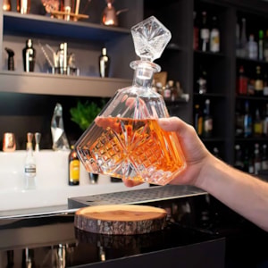 Garrafa Whisky Old Blend Cristal Ecológico 630ml Fracalanza