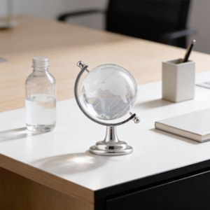 Globo Decorativo de Cristal - 9,5cm