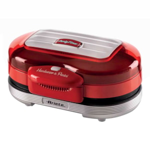 Grill Burguer Retrô Party Time 1200W Vermelho Ariete - 220V