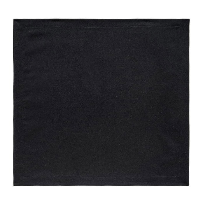 Guardanapo de Tecido Nori Preto - 42x42cm - Madel Home