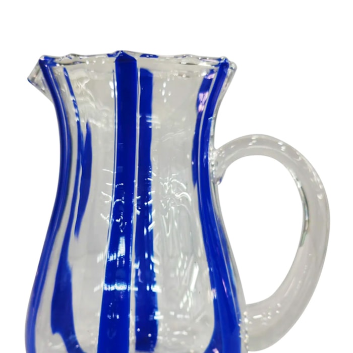 Jarra de Vidro Milano Azul - 1,97L - Madel Home