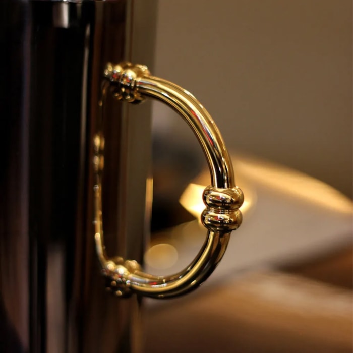 Jarra Ferrara Inox com Ouro 24k Riva - 1,5L - Madel Home