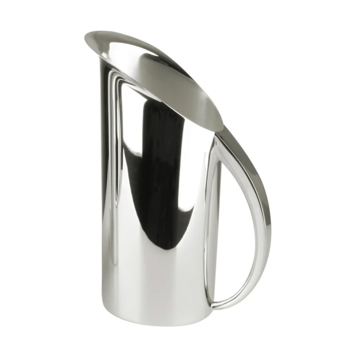 Jarra Infinity Oval Baixa Prata 1,3L St. James - 25cm - Madel Home