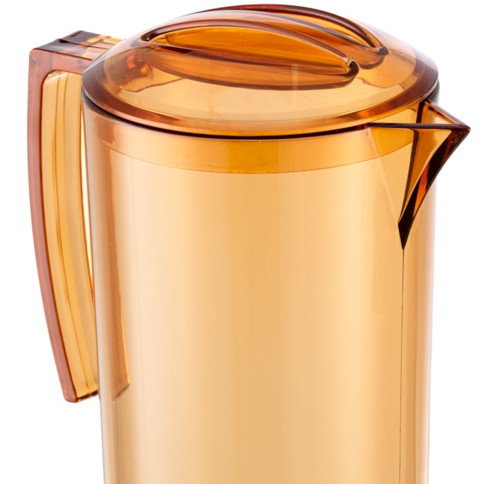 Jarra Lisa em Acrílico Âmbar - 2,5L - Madel Home