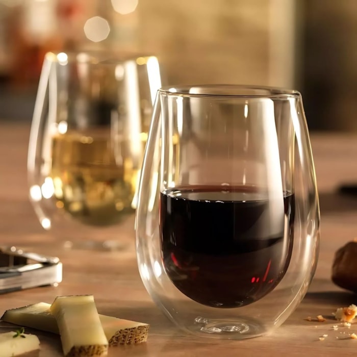 Jogo 2 Copos Long Drink Sorrento Vidro Parede Dupla 355 ml Zwilling - Madel Home
