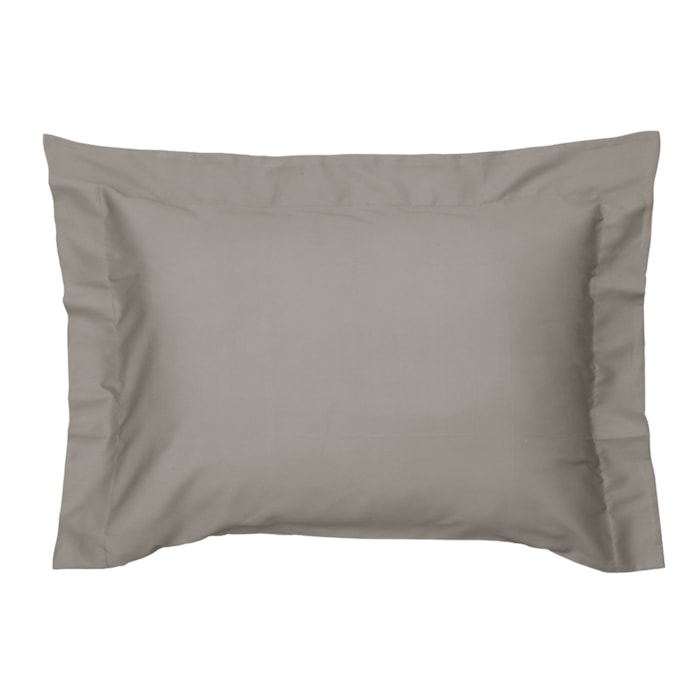 Jogo 2 Fronhas Fend Stone 100% Algodão 300 Fios Satinee Tinto Kacyumara - 50x70cm - Madel Home