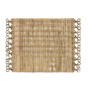 Jogo Americano de Palha Natural Canoa - 47cm 