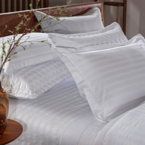 Jogo de Cama King 100% Algodão 300 Fios Luxor Lazio Kacyumara