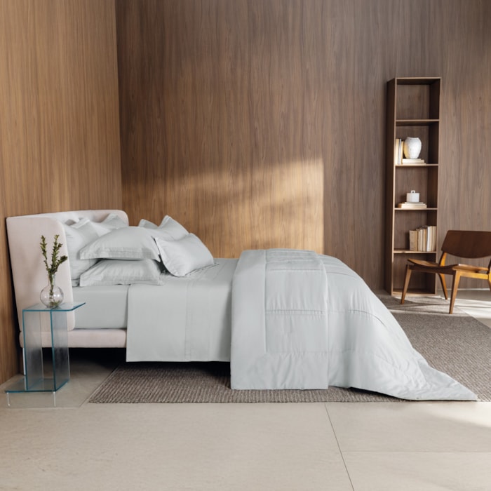 Jogo de Cama King 100% Algodão Egípcio 400 Fios Platino Naxos Trussardi - Madel Home