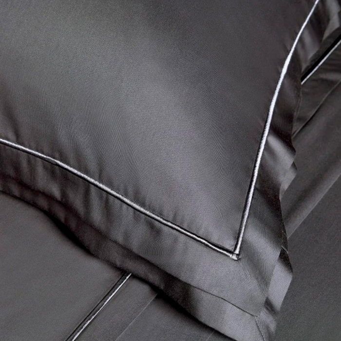 Jogo de Cama Queen 100% Algodão Egípcio 300 Fios Chumbo Doppio Trussardi - Madel Home