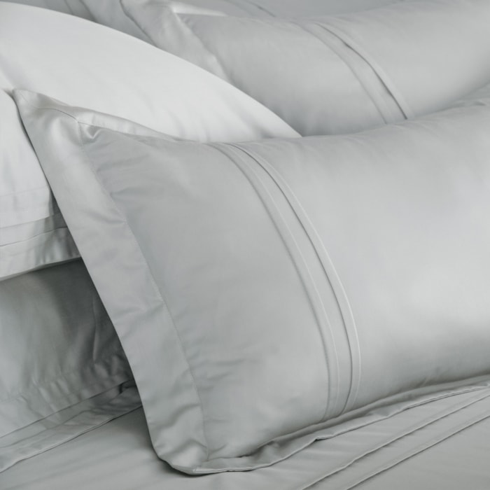 Jogo de Cama Queen 100% Algodão Egípcio 400 Fios Platino Naxos Trussardi - Madel Home
