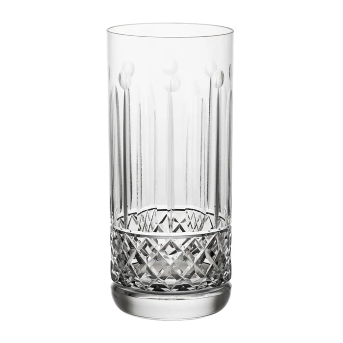 Jogo de Copos de Long Drink em Cristal Pérola Strauss 395ml - 6 Peças - Madel Home