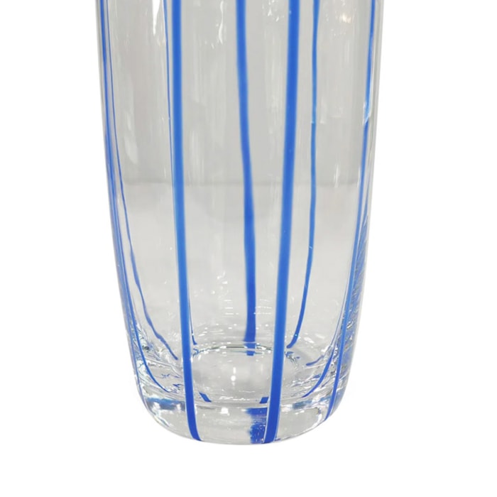 Jogo de Copos de Vidro Milano Azul 470mL - 6 Peças - Madel Home
