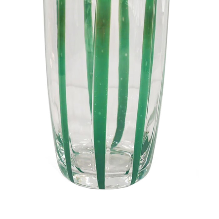 Jogo de Copos de Vidro Milano Verde 470mL - 6 Peças - Madel Home