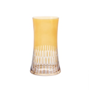 Jogo de Copos de Vidro Verona Âmbar 400mL - 6 Peças 