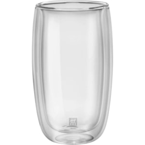 Jogo de Copos Long Drink Sorrento Vidro Parede Dupla  Zwilling 350ml - 2 Peças 