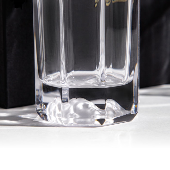 Jogo de Copos Longos Medusa Cristal Versace Transparente - 2 Peças - Madel Home