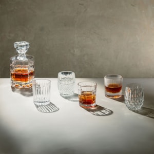 Jogo de Copos para Whisky de Cristal Bangkok Premium Wolff 300ml - 6 Peças