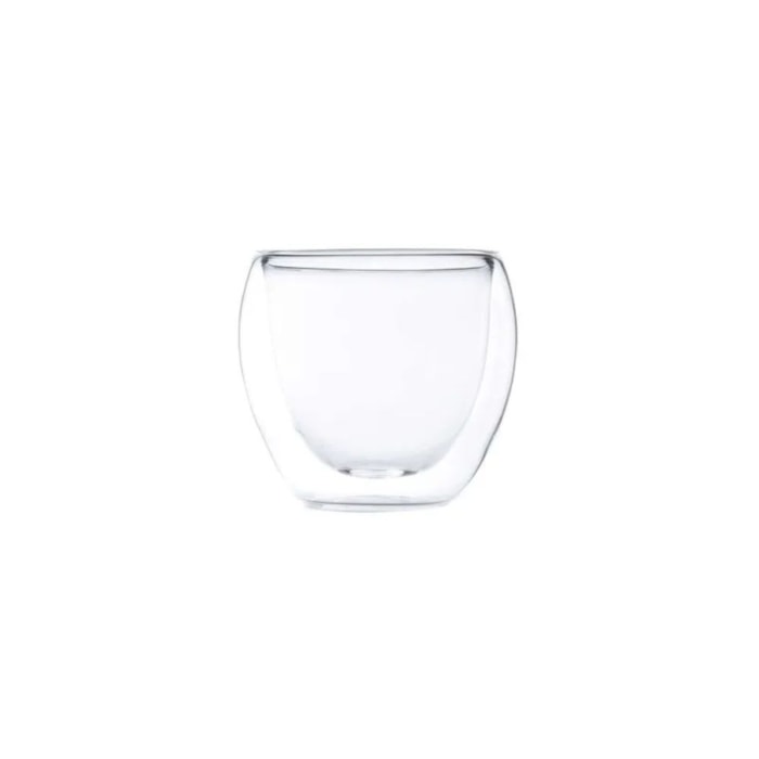 Jogo de Copos Parede Dupla Blend Maxwell Williams 80ml - 2 Peças - Madel Home