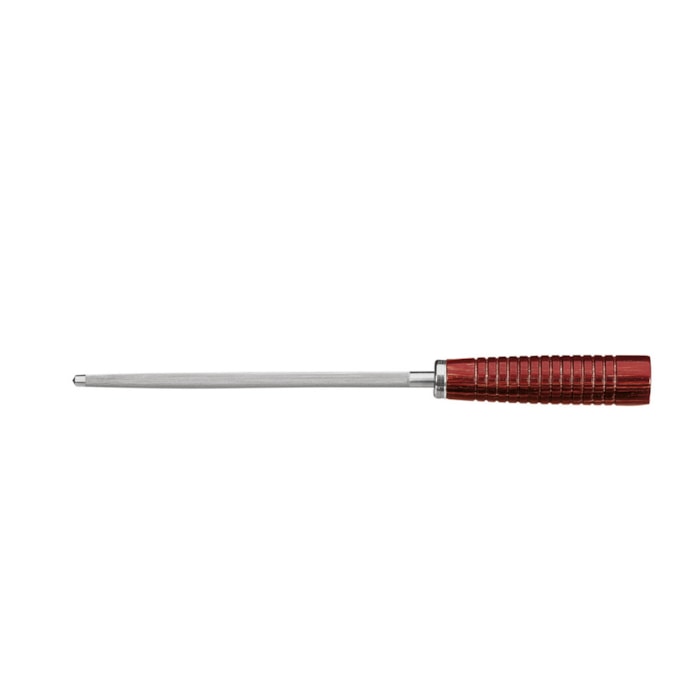 Jogo de Faca e Chaira em Inox e Cabo de Madeira Polywood Vermelho Tramontina - 2 Peças - Madel Home