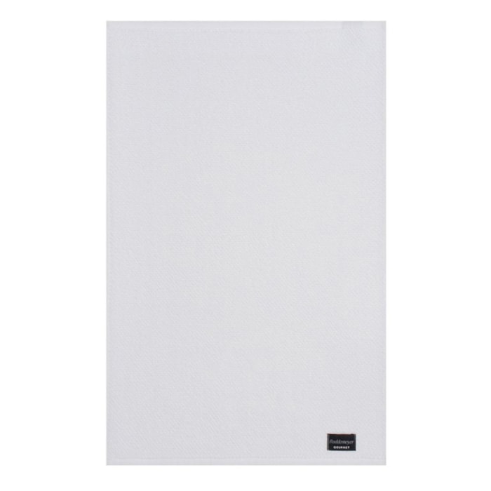 Jogo de Pano de Prato 100% Algodão Quadriculado Branco Buddemeyer Gourmet - 3 Peças - Madel Home
