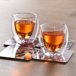 Jogo de Peças Copo Parede Dupla Blend 250ml Maxwell Williams - 2 Peças