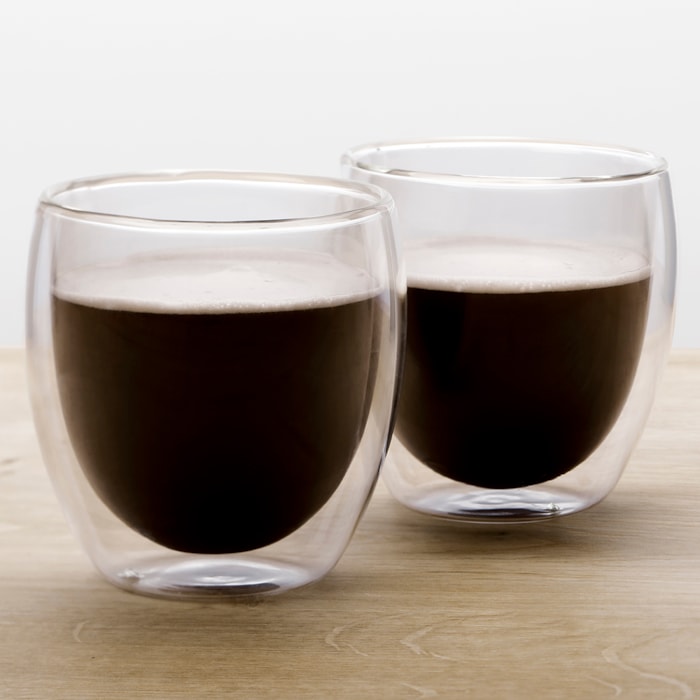 Jogo de Peças Copo Parede Dupla Blend 250ml Maxwell Williams - 2 Peças - Madel Home