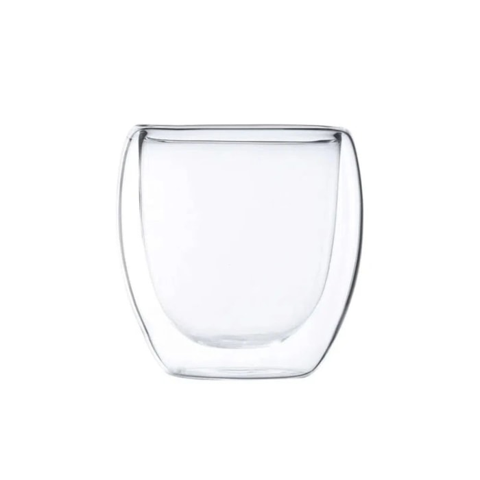 Jogo de Peças Copo Parede Dupla Blend 250ml Maxwell Williams - 2 Peças - Madel Home