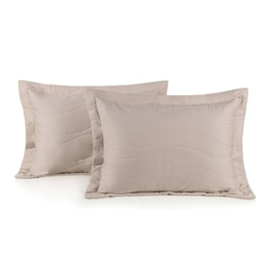 Jogo de Porta Travesseiro 100% Algodão 300 Fios Rose Novara Trussardi - 50x70cm