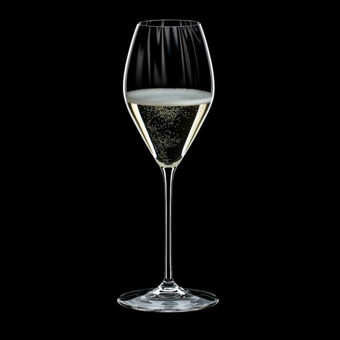 Jogo de Taças Champagne 375ml Performance Riedel Transparente - 2 Peças - Madel Home