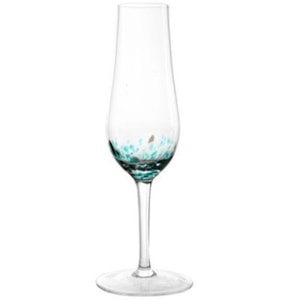 Jogo de Taças Champanhe Festa Vidro Verde Fracalanza 200ml - 2 Peças