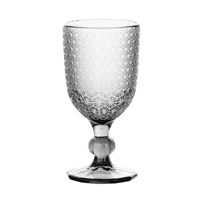 Jogo de Taças Cristal Incolor 310ml - 4 Peças - Madel Home