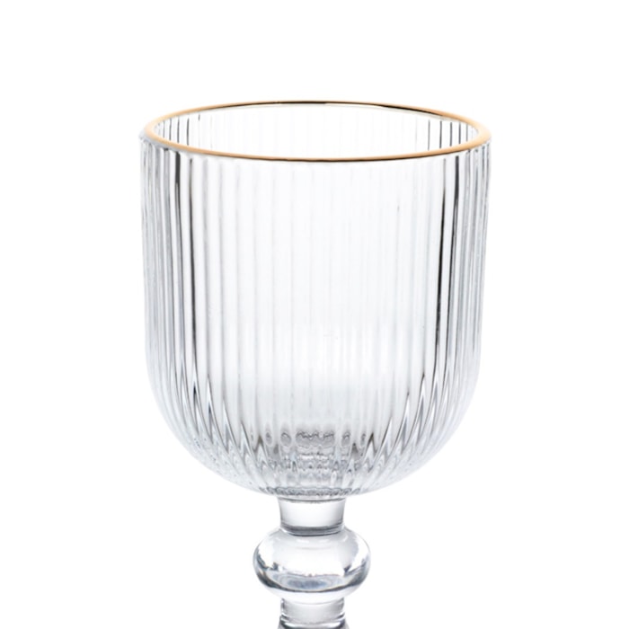 Jogo de Taças de Água Versalhes 260ml - 6 Peças - Madel Home