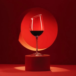 Jogo de Taças de Cristal para Vinho Strauss 290ml - 6 Peças 